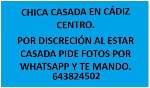 Chica busca chico en Cádiz: 